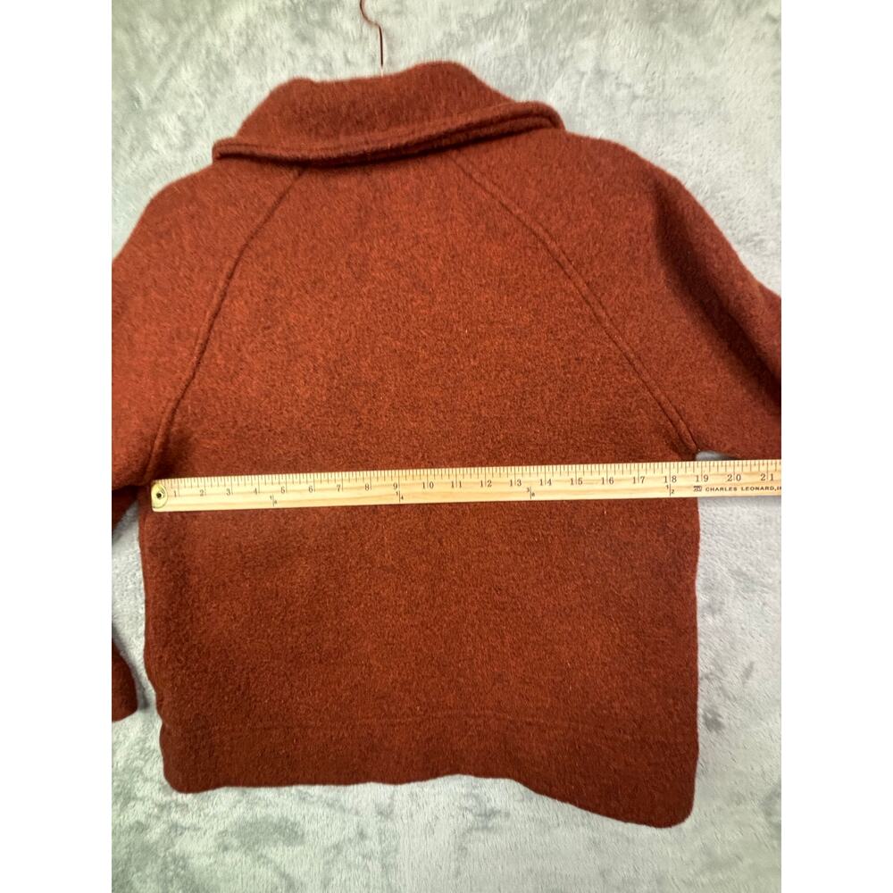 Madewell Rust Wool Zip Jacket - Picture 14 of 14